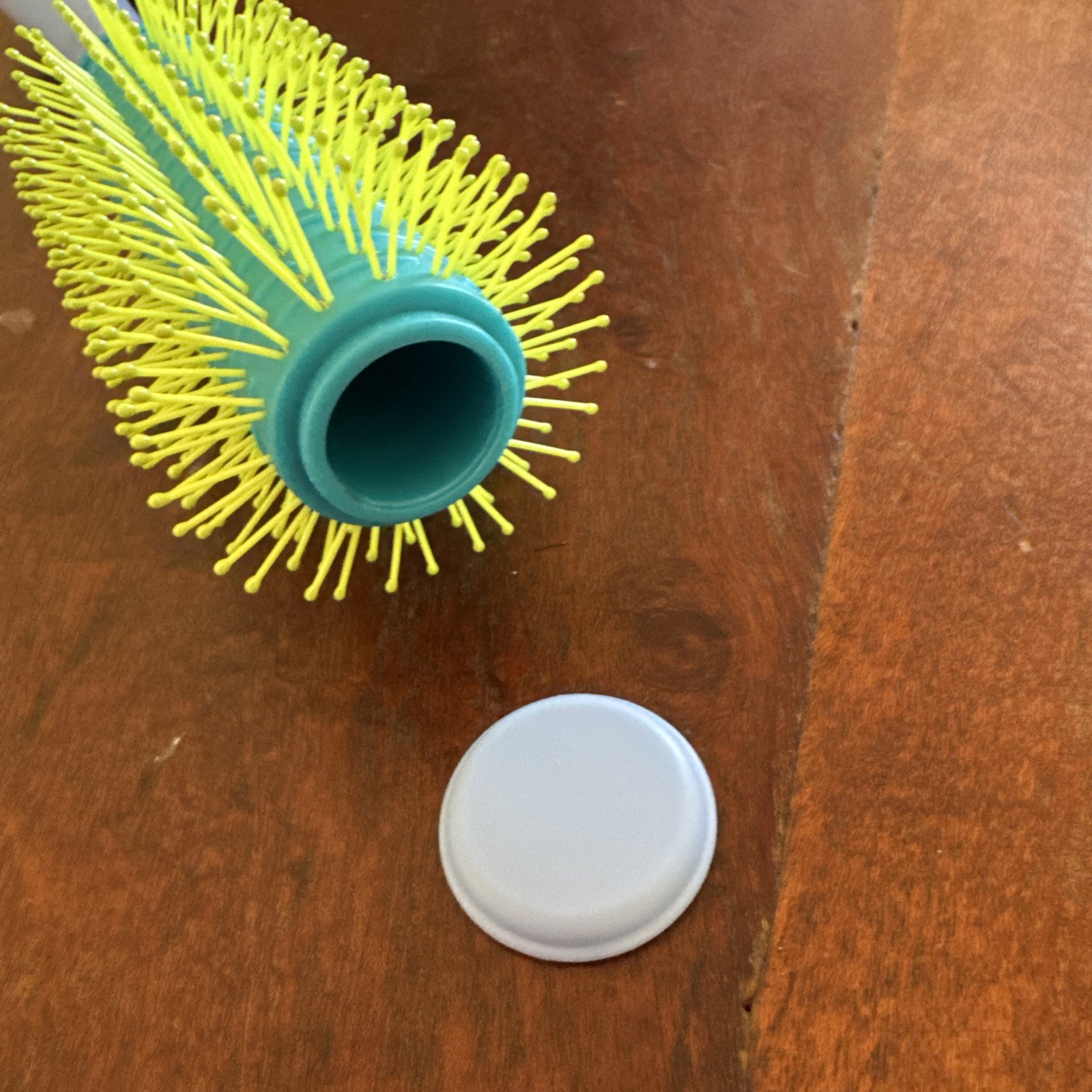 New Secret Storage Blue Hair Brush