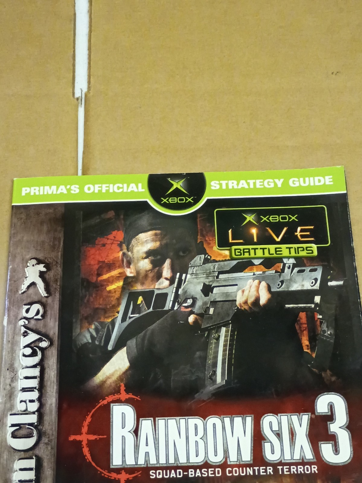 Tom Clancy's Prima's Official Strategy Guide Rainbow Six 3 for Xbox