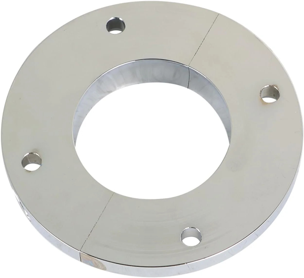LABLT Chrome Steering Column Floor Mount Replacement for 2 Columns Swivel SBC BB