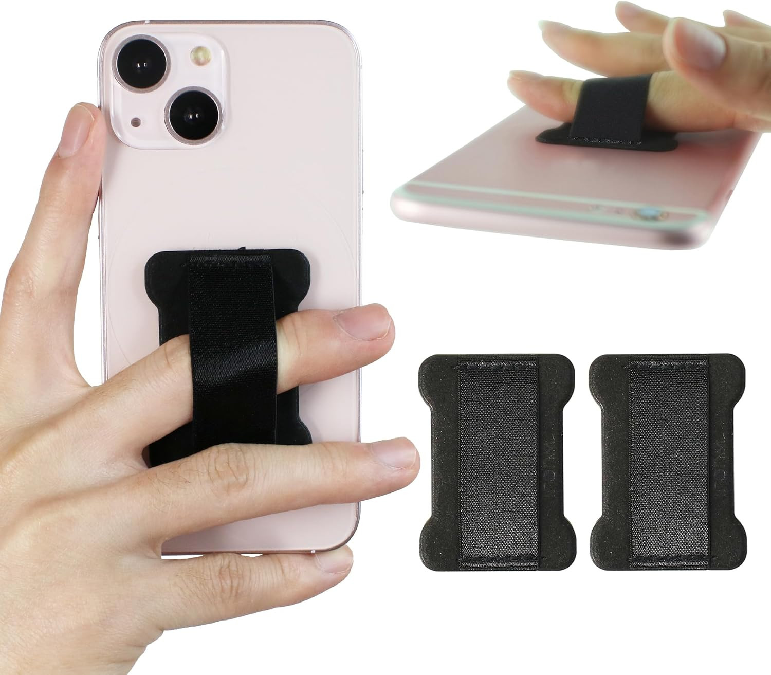 WOJI Cell Phone Finger Grip Strap Holder for Hand, Phone Strap, Phone Holder for