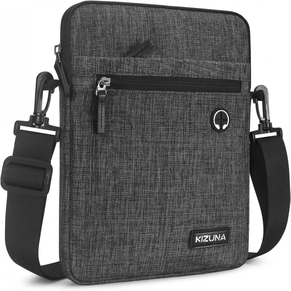 KIZUNA 10 Inch Tablet Sleeve Bag Carrying Case Shoulder Messenger Grey Brand NEW