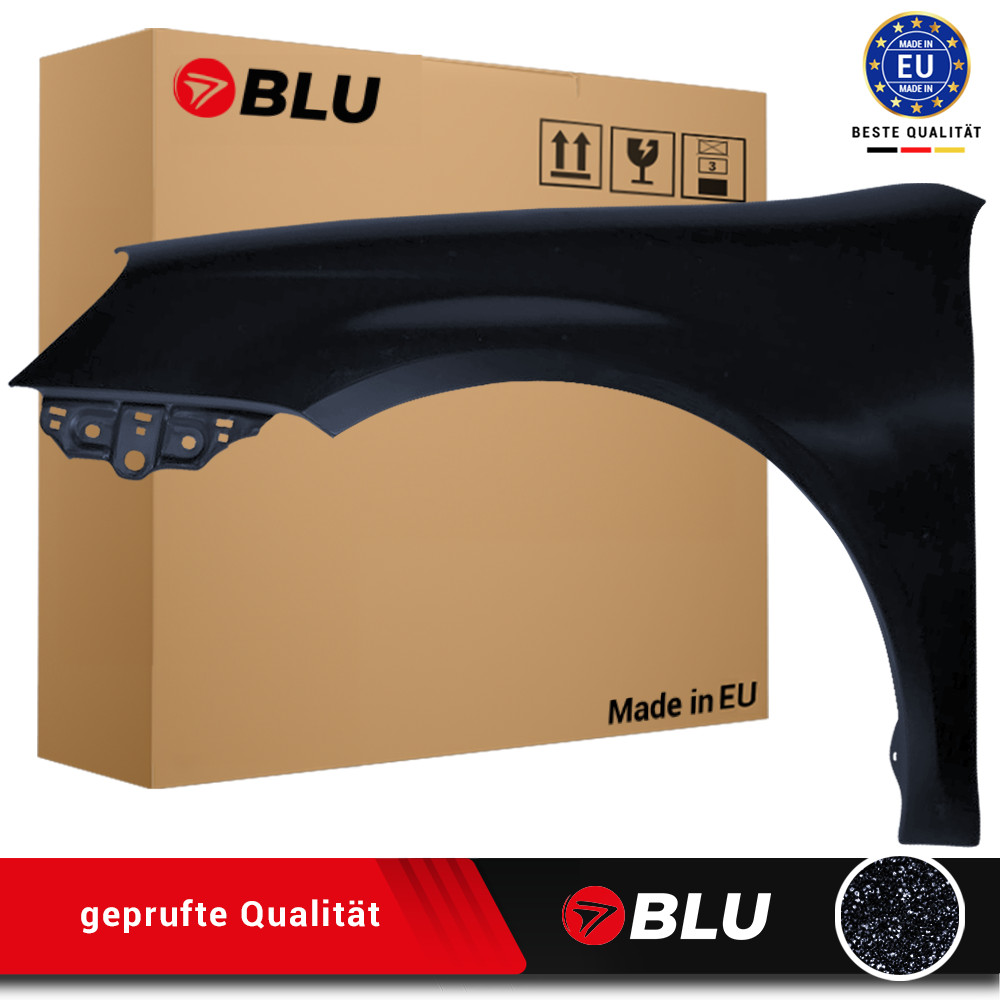 Fender For VW Golf V 5 Estate Jetta LC9X Left Black 03-09 Front Painted