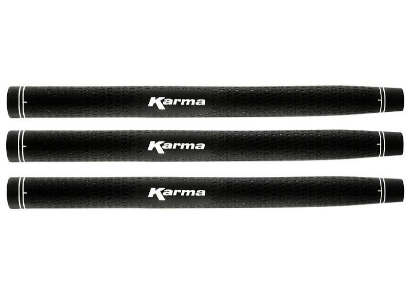Karma Velour Black Paddle Putter Grips (3 PACK) - NEW!