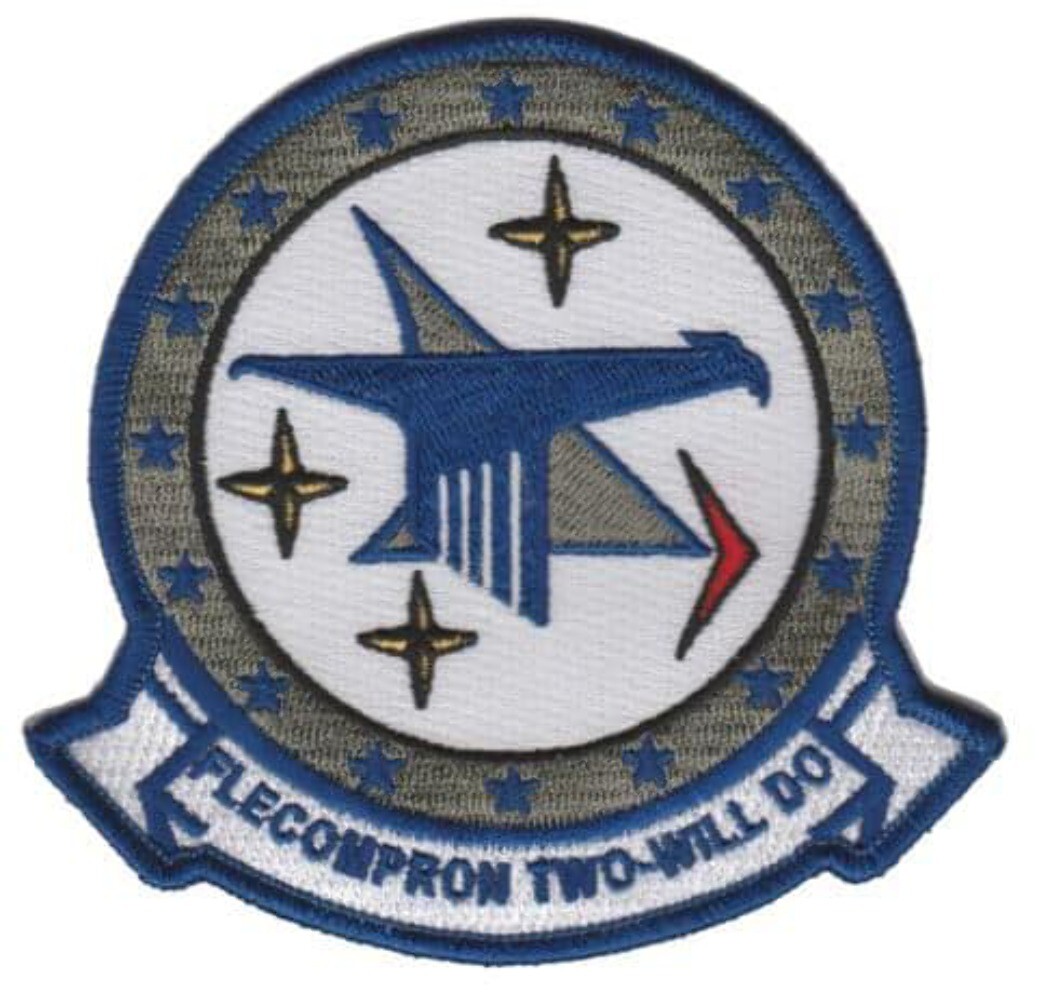 VC-2 Blue Falcons Squadron Patch – Sew on
