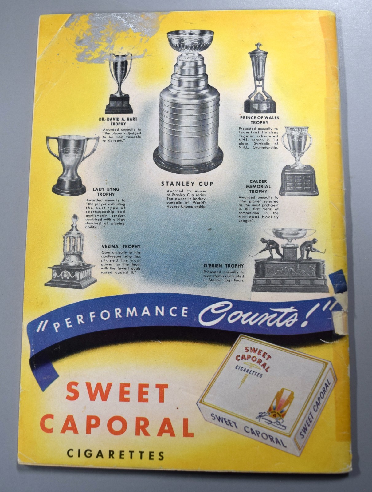 Owen Sound Mercurys Vs Marlboro Seniors October 14th 1949 Official Game Program