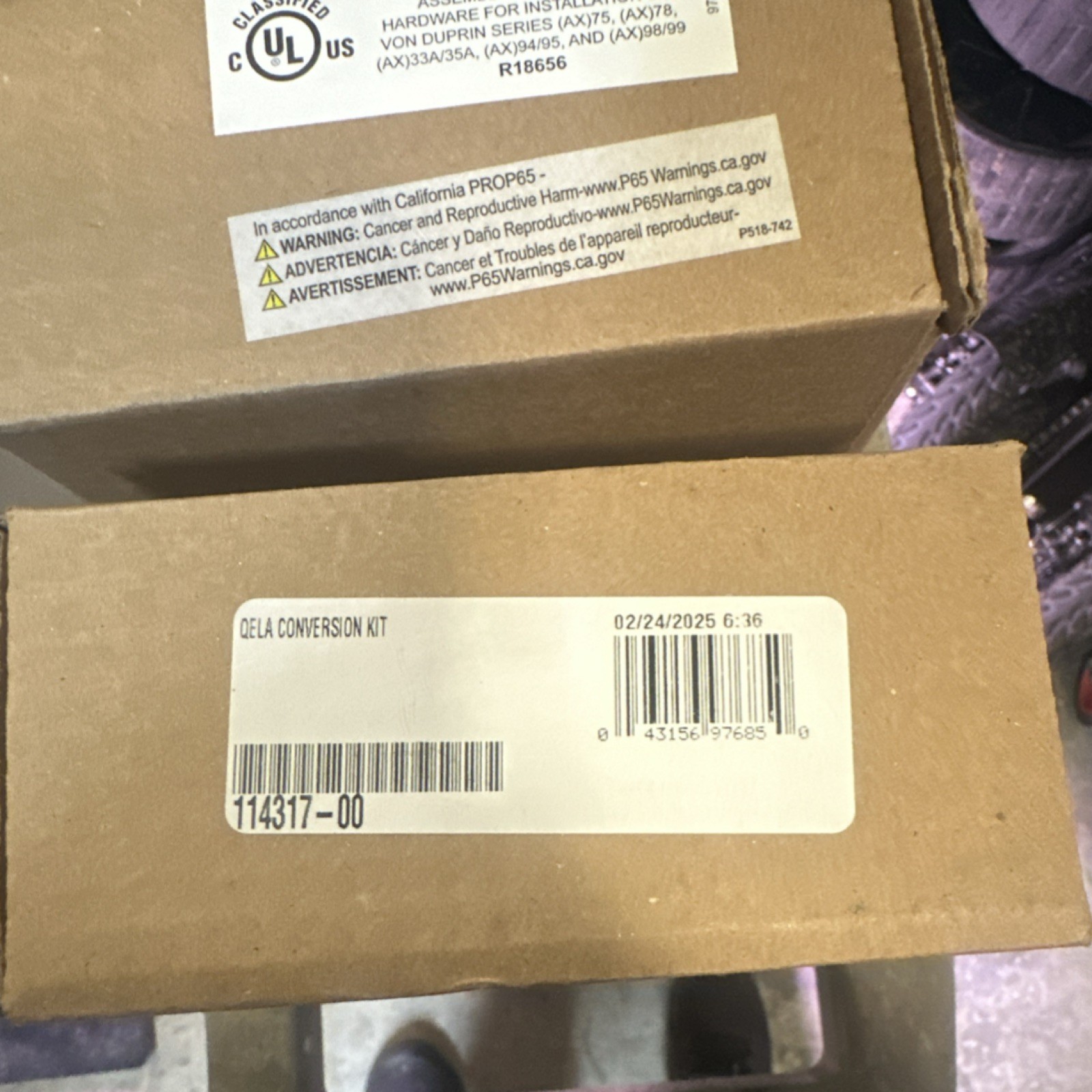 Von Duprin QELA Conversion Kit 114317-00 Commercial Door Hardware