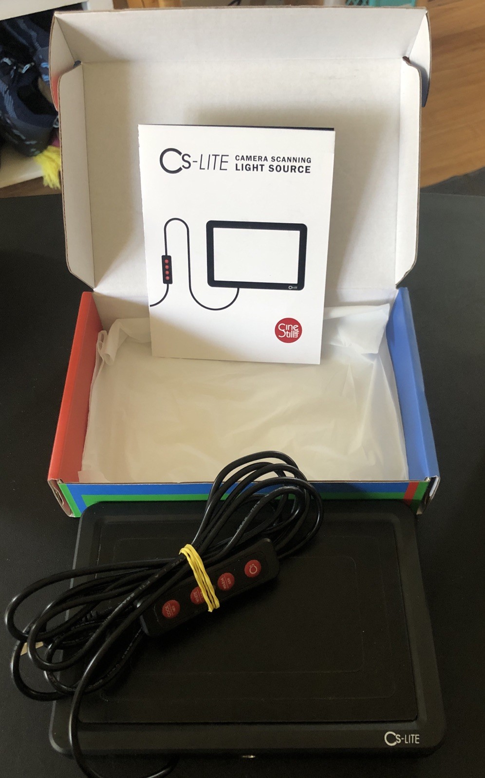 CineStill CS-Lite Camera Scanning Light Source With Box And Instruction Book