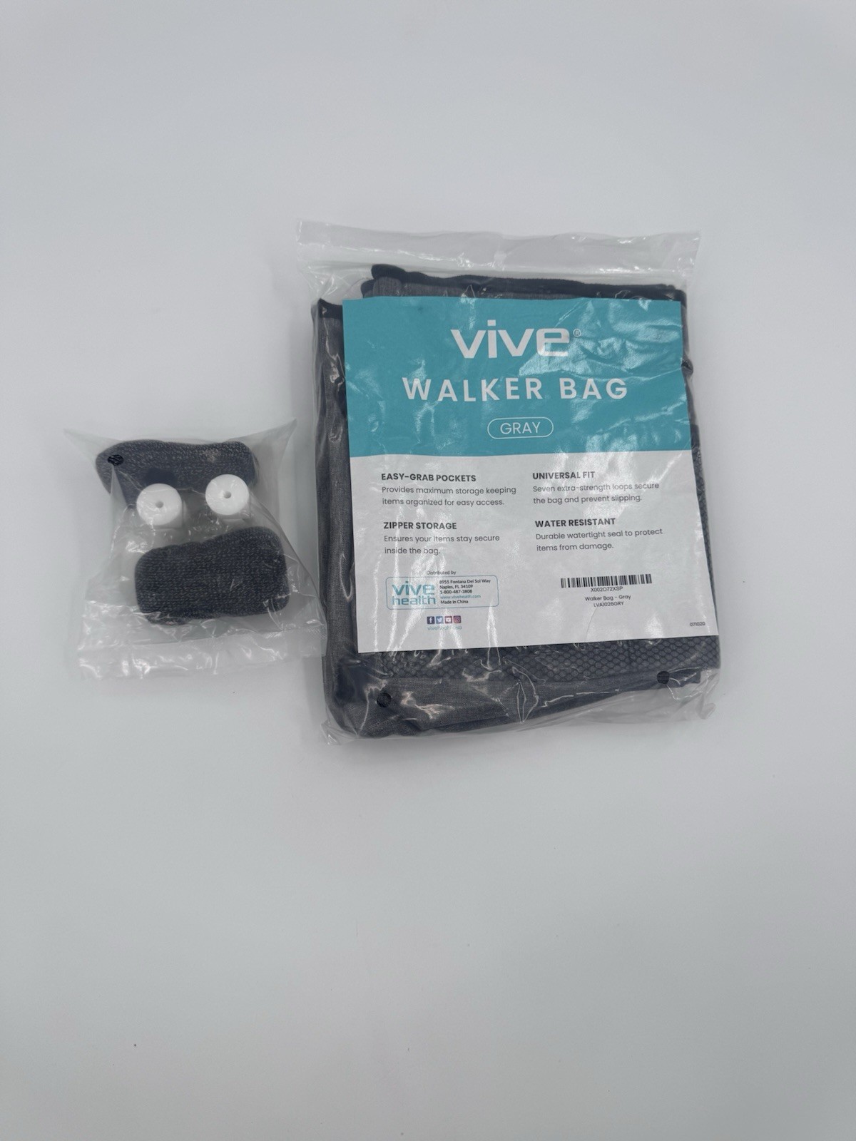 Vive Walker Bag - Accessories Wheelchair Basket Pouch (Water Resistant) - Senior