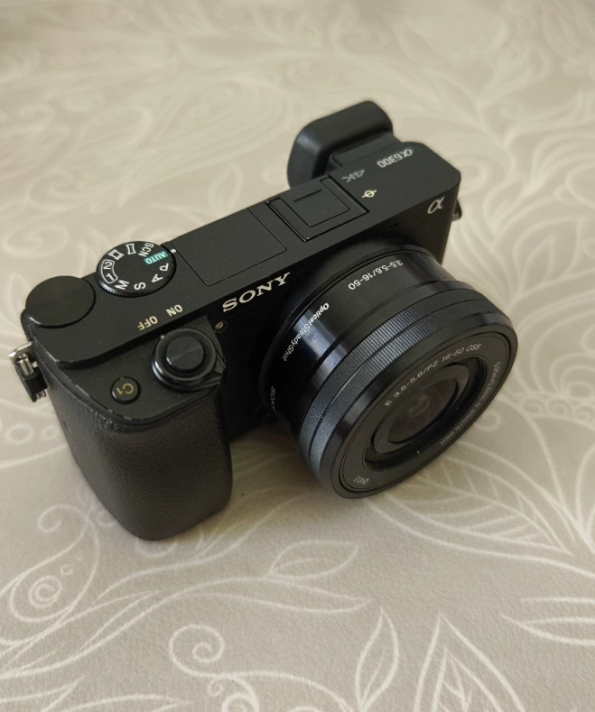 Sony Alpha A6300 24 50Mm 4K 24Mp F3.5 210Mm 2MP Mirrorless Digital