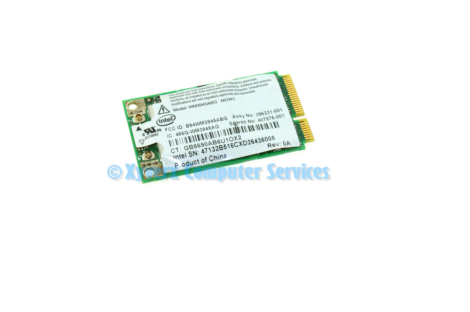 407575-001 407576-001 GENUINE HP WIRELESS CARD COMPAQ NX7400 (GRD A) (CA79)