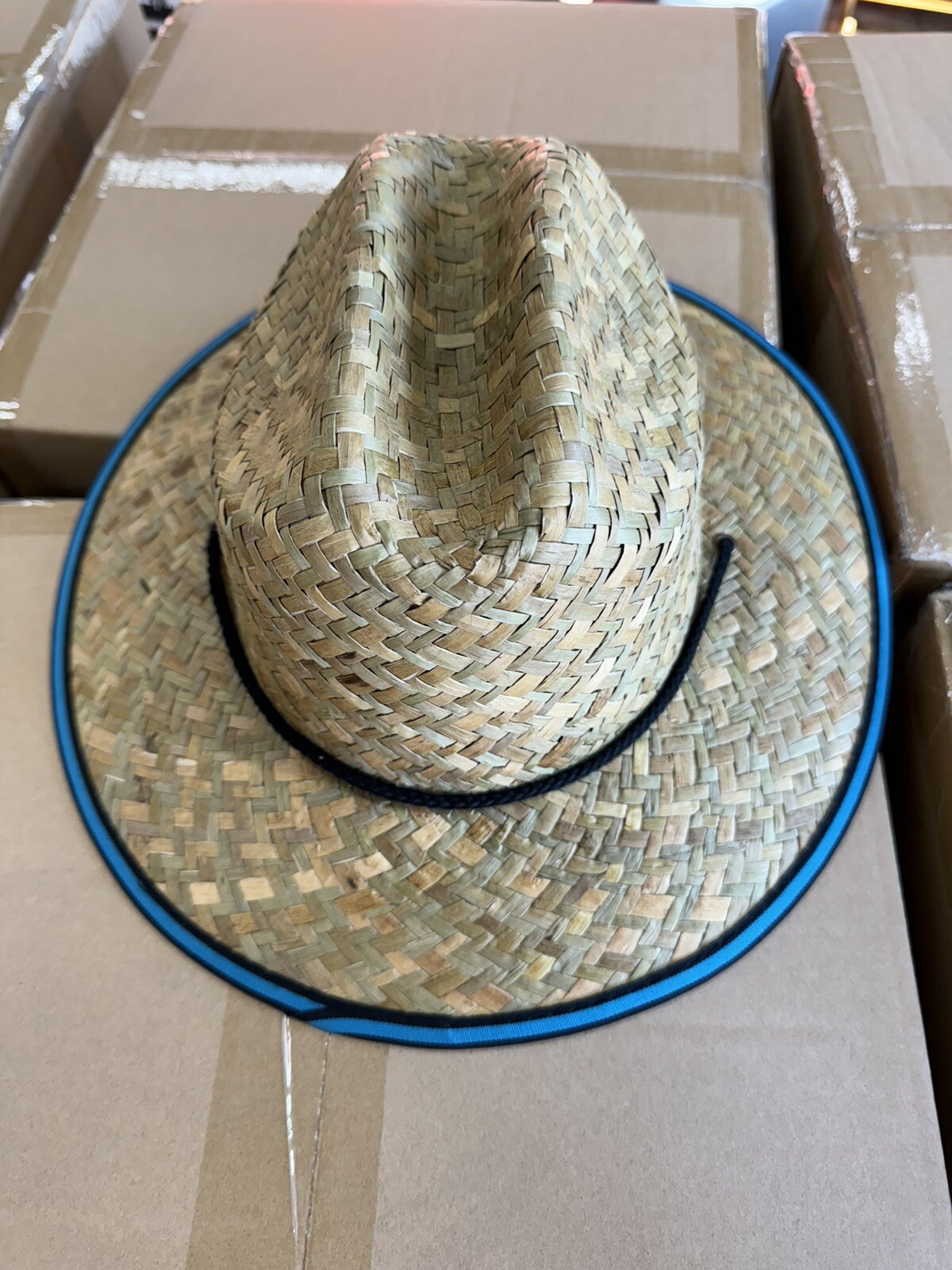 San Jose Sharks Straw Hat - NEW