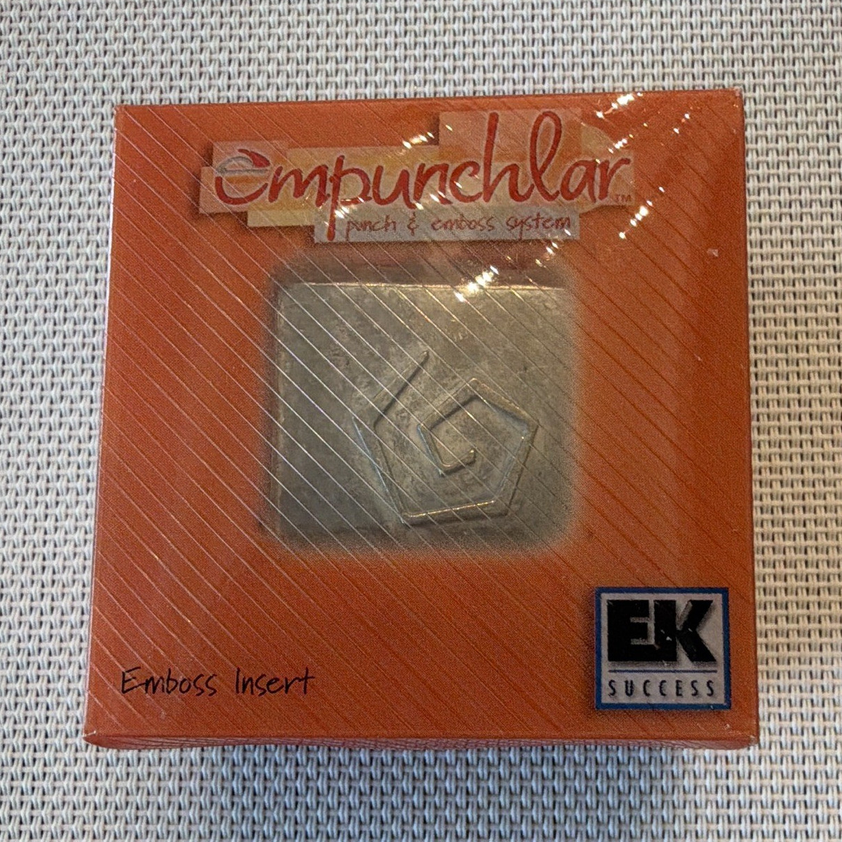 EK Success eMPunchular Punch & Emboss System Emboss Insert PSXE01 Funky Spiral