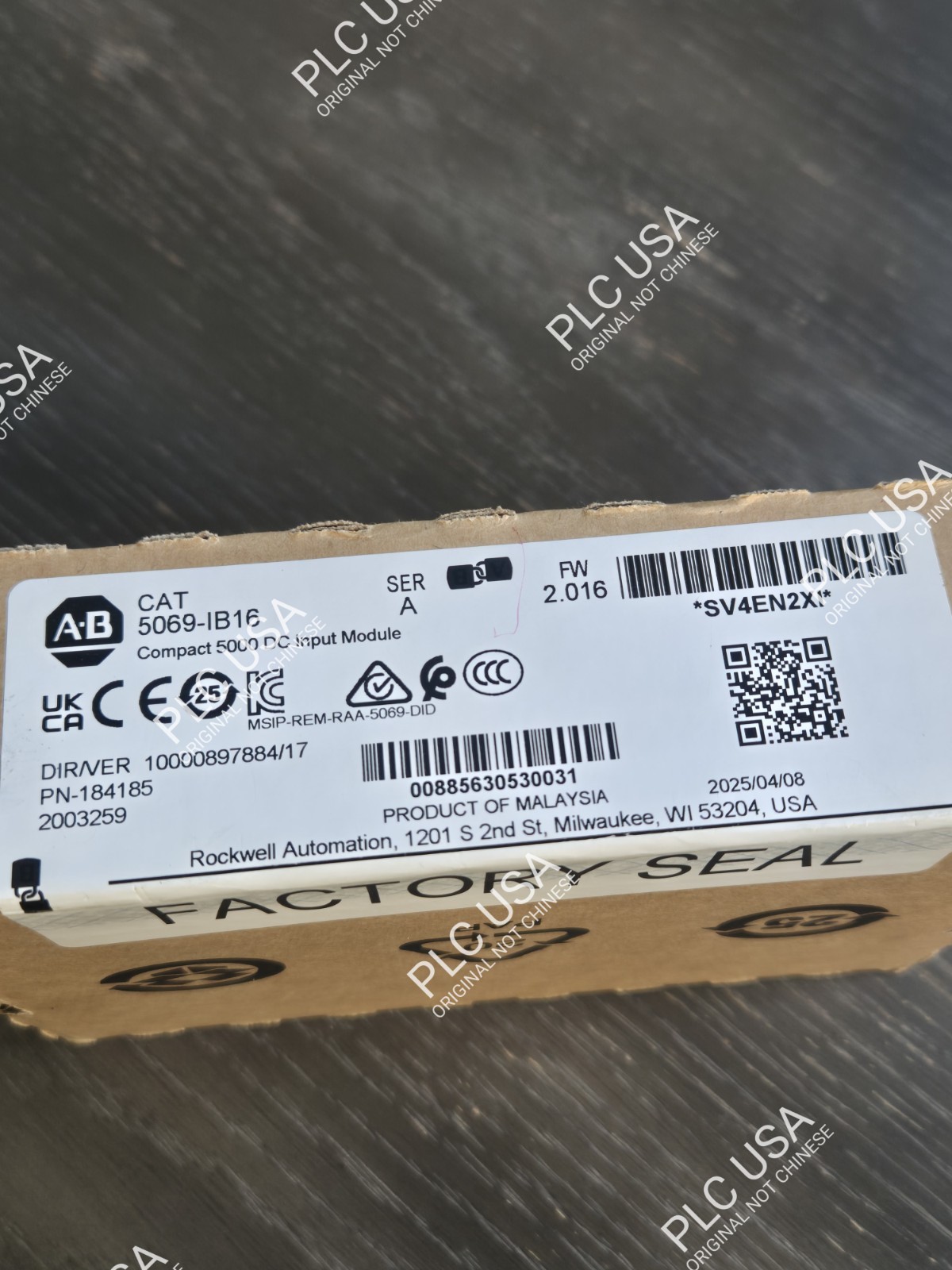 New 2025 Sealed Allen Bradley 5069-IB16 / A Logix 5000 "USA SELLER"