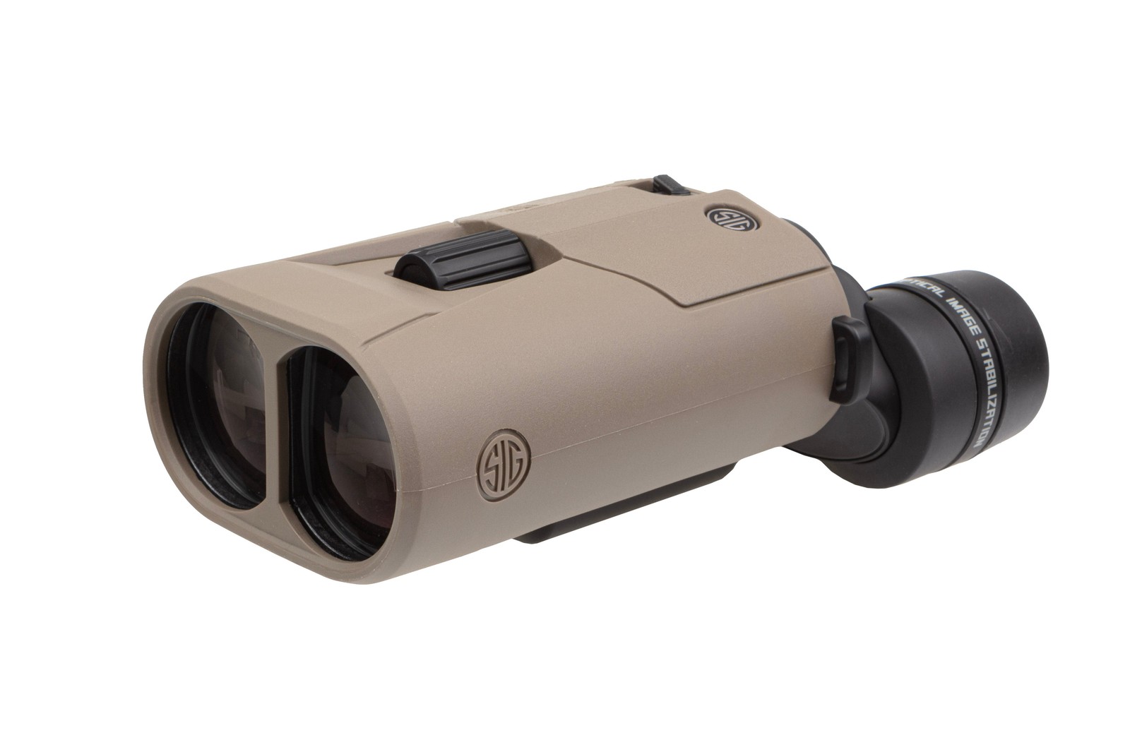 SIG SAUER ZULU6 HDX OIS 20x42mm Schmidt-Pechan Prism Binocular, FDE, SOZ6WP20