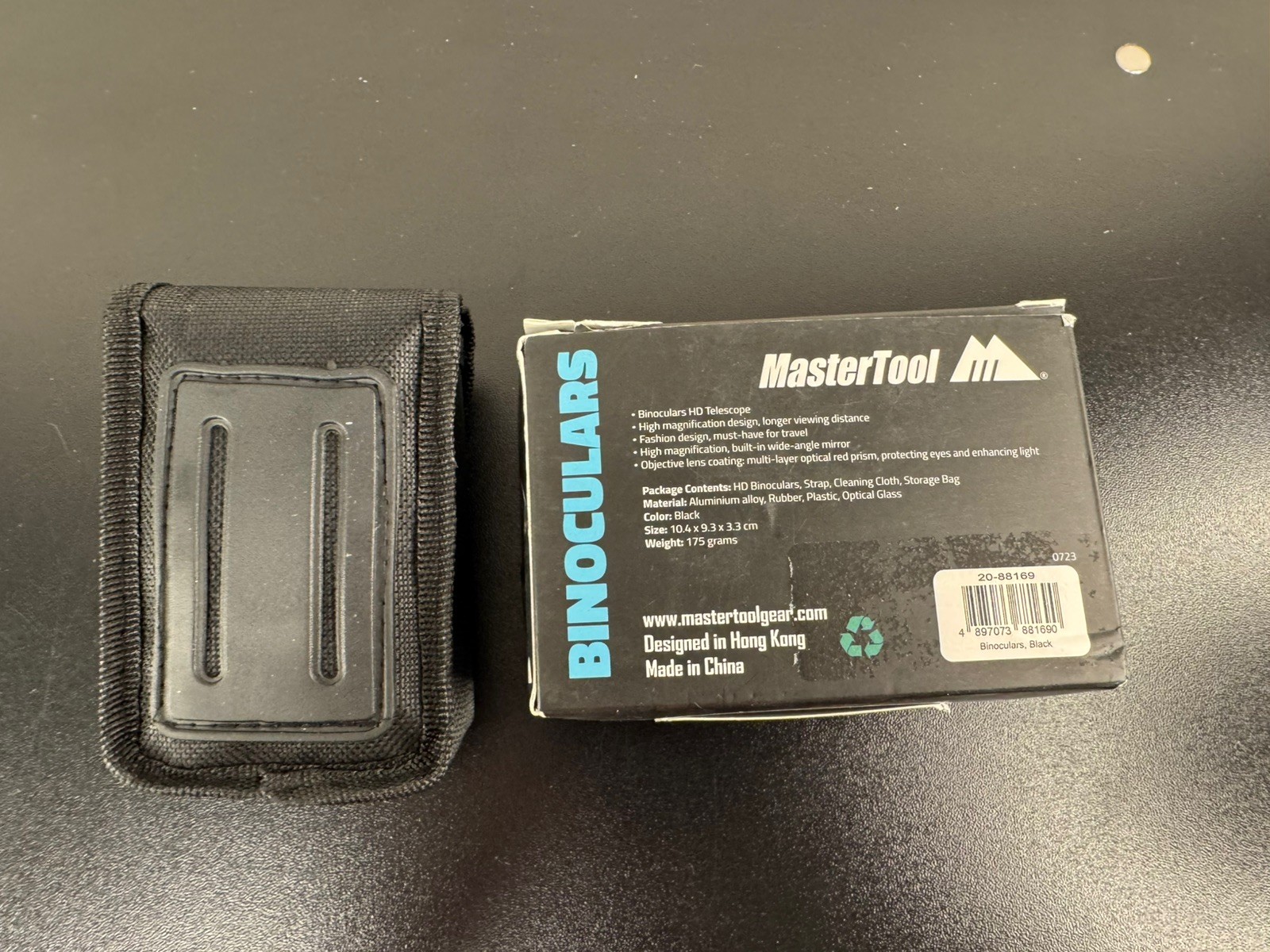 Binoculars mastertool 30*60 126m/1000m Field 7.2 degrees