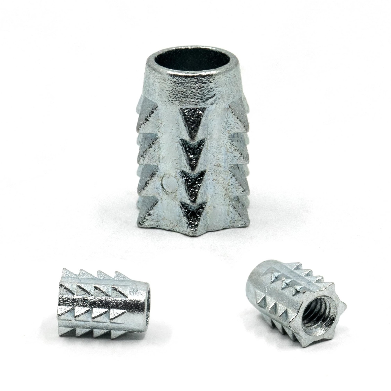 Threaded Inserts for Wood - 25 Pack - Joins Hardwood, Chipboard, Plywood, etc.