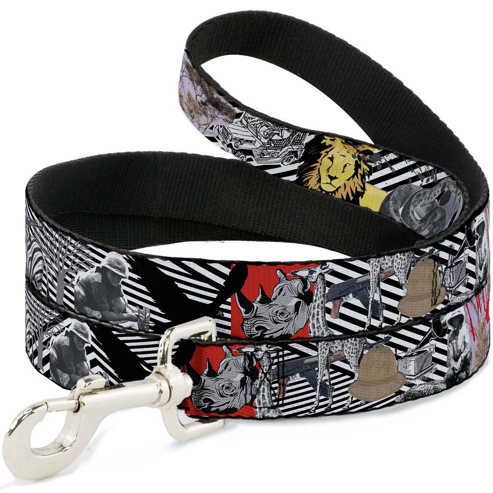 Dog Leash Safari NARROW 0.5"