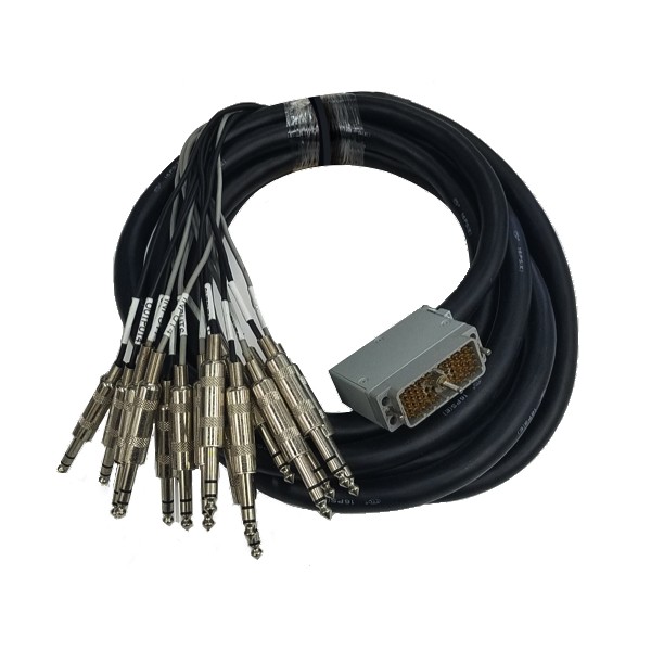 Cable Up CU/ADEL10 10' EDAC 56 Pin to 1/4" TRS Male Audio Snake
