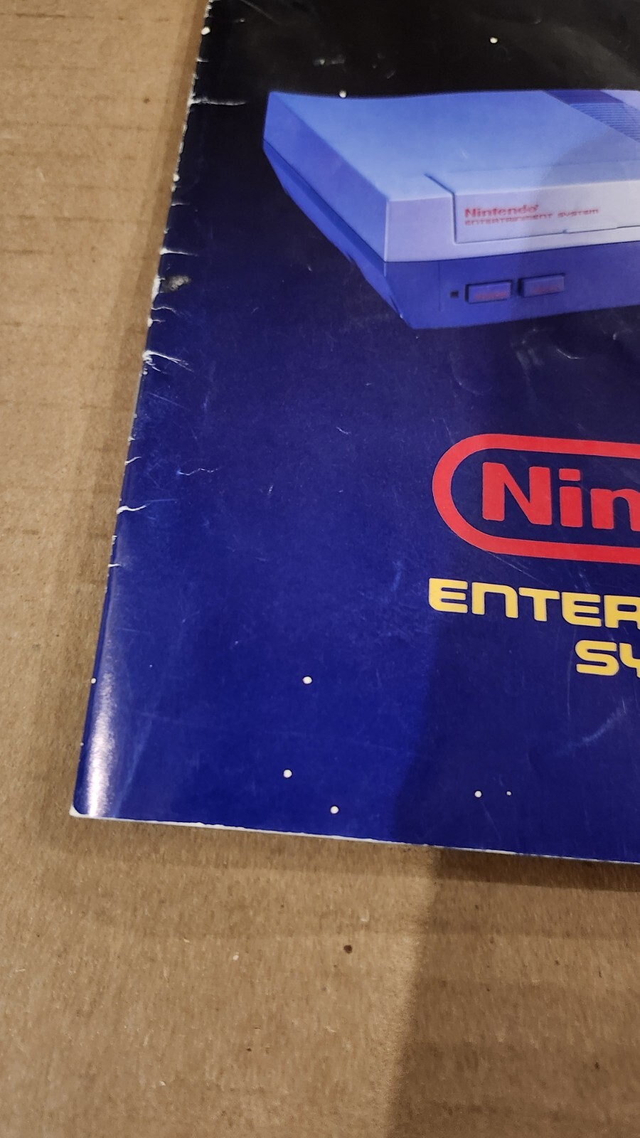 Nintendo NES Entertainment System Control Deck Instruction Manual 1986
