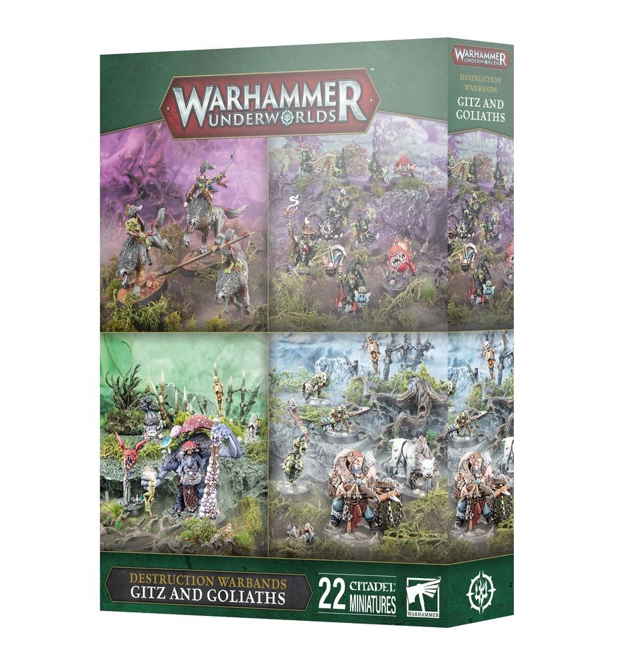 Warhammer Underworlds: Gitz and Goliaths - Age of Sigmar - New! 109-43