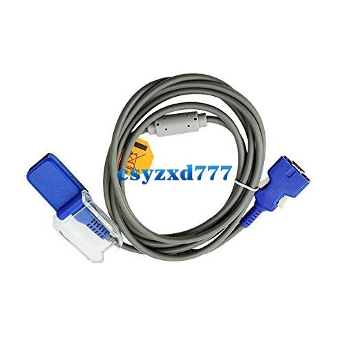 Alpta DOC-10 Nellcor Compatible SpO2 Adapter Extension Cable Wire 3M ,14 Pins