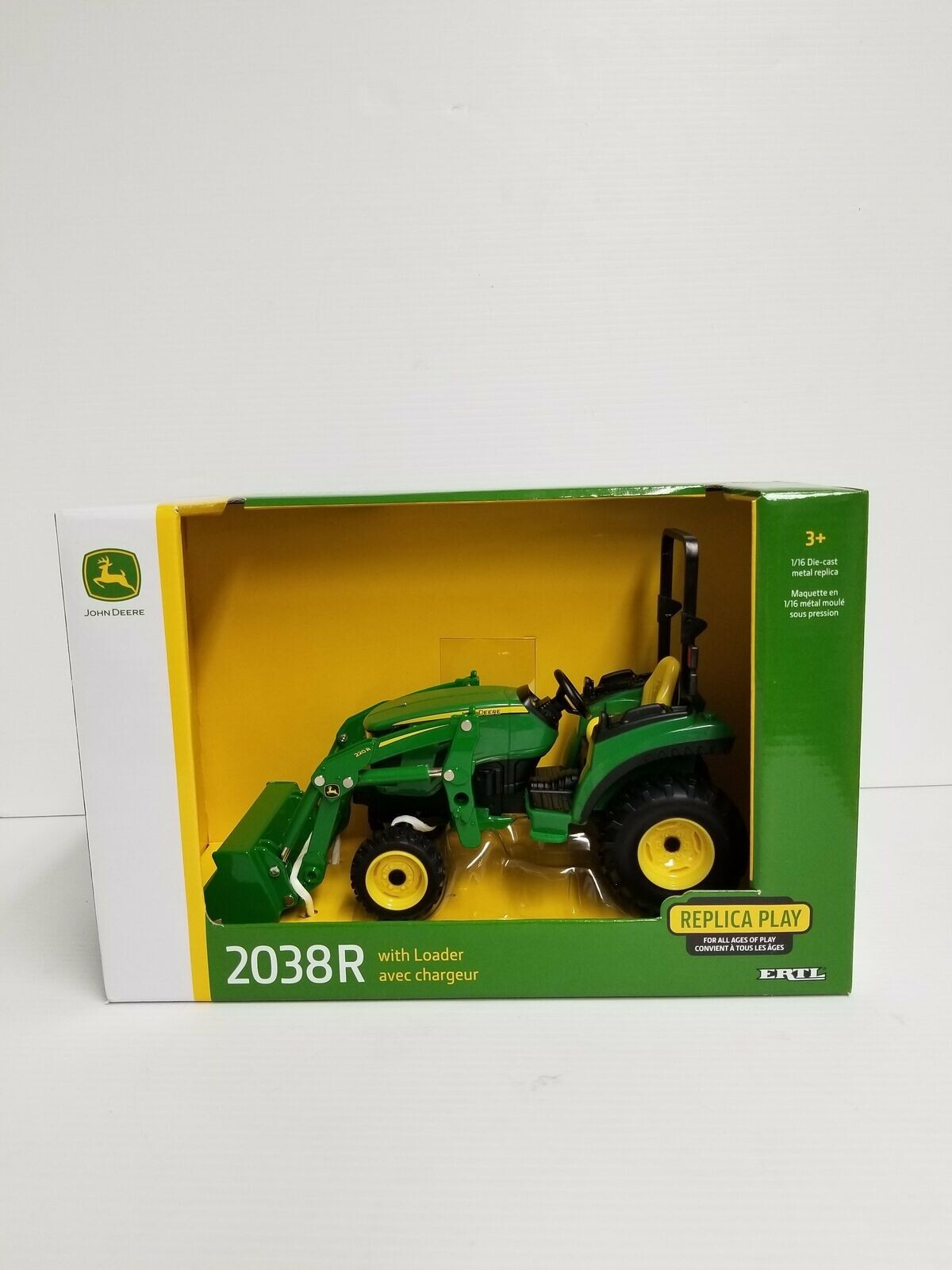 JOHN DEERE 1/16 2038R Tractor with Loader - LP70531