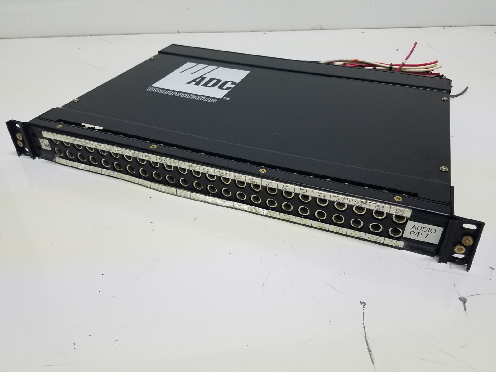 ADC 1/4” 48 Point TRS Pro Audio Patch Bay Rack Mountable PN: 4-26791-0010