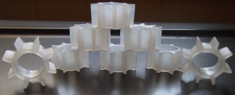 VOTIVE CUP GROMMETS CLEAR NEW(16)HOLDS PEG VOTIVECUPS TIGHT HOME INTERIOR&OTHERS