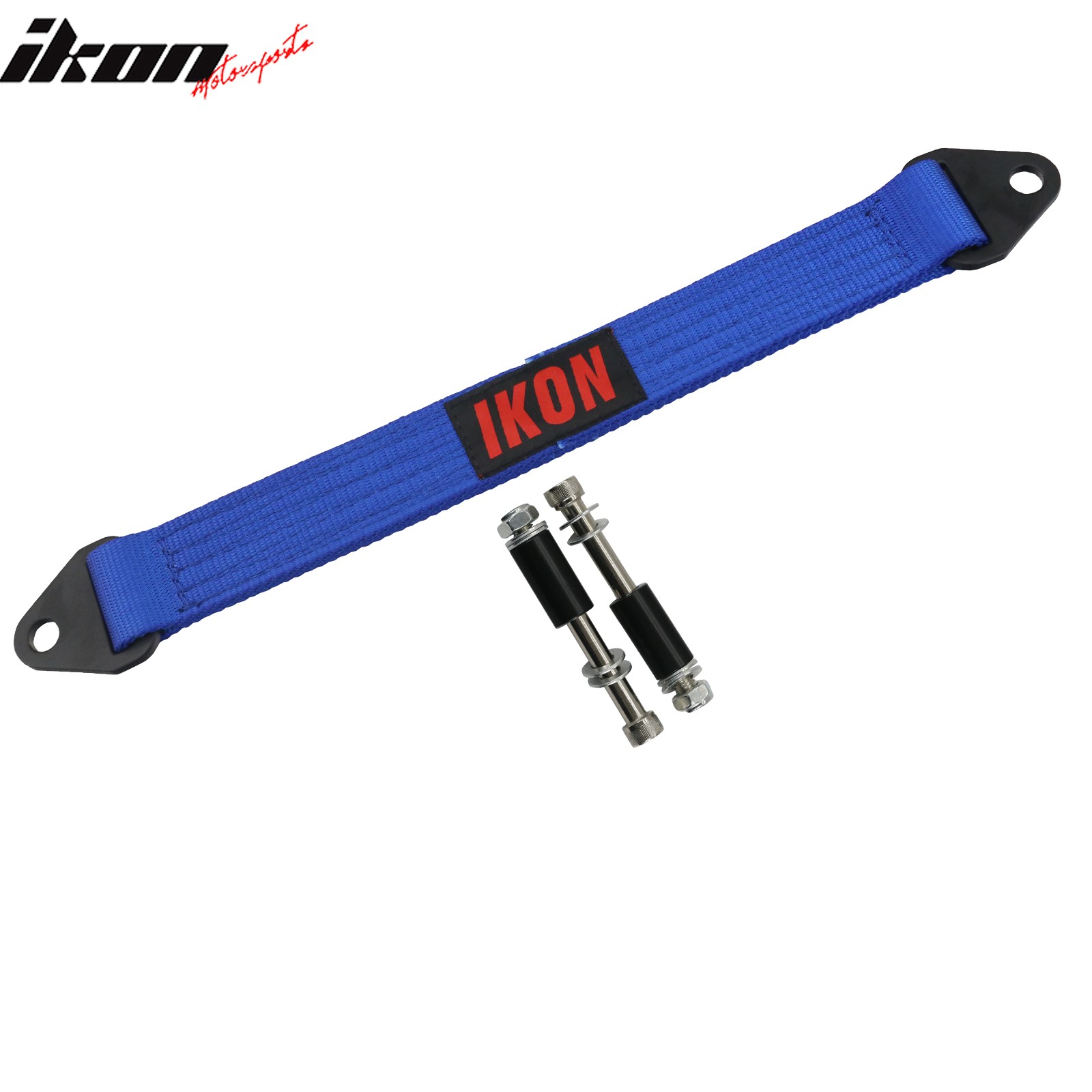 18" Blue 10000lbs Racing Limit Straps Shock Suspension Travel 4 Layers Webbing