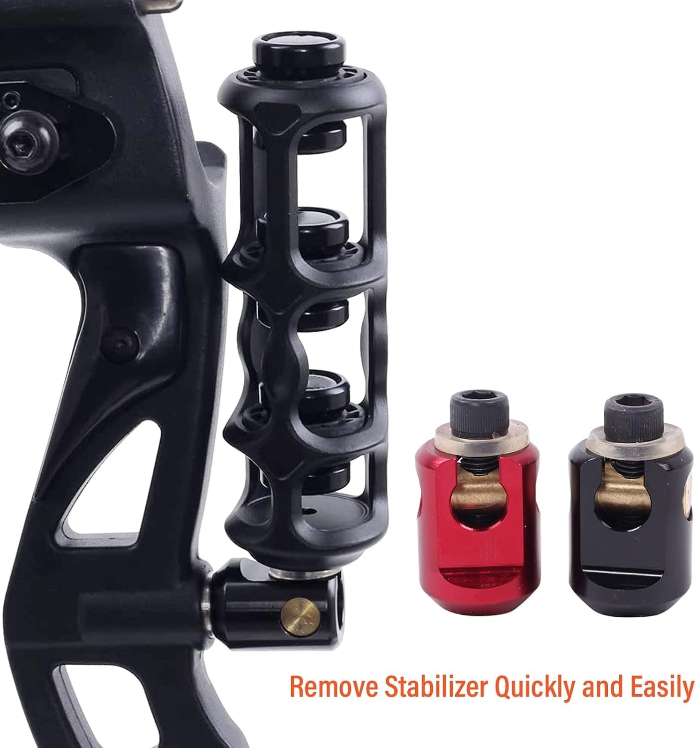 Archery Shock Absorber Connector - Adjustable Stabilizer