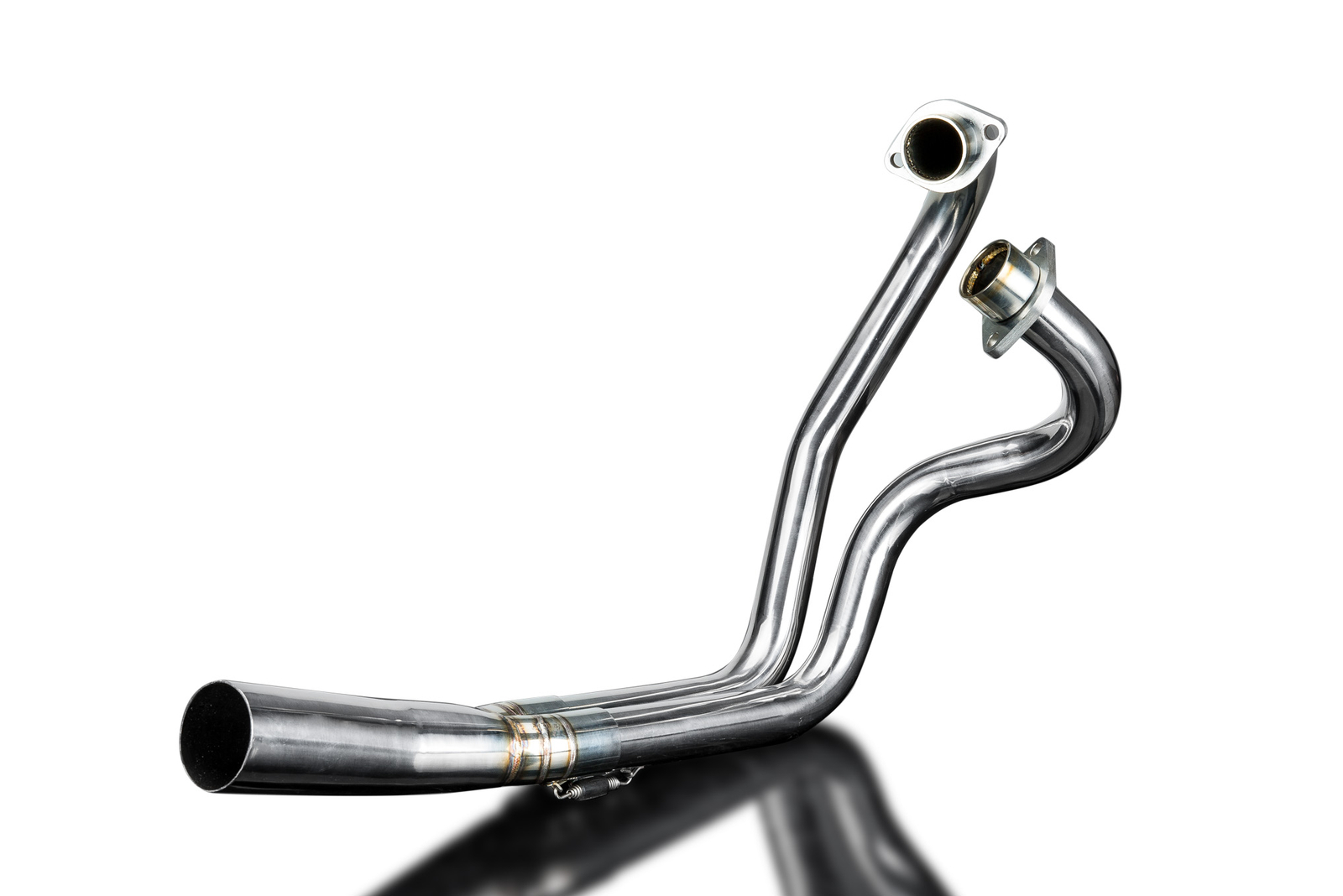 Yamaha XS650SE 1978-1985 Delkevic Stainless 2-1 Exhaust Headers Downpipes