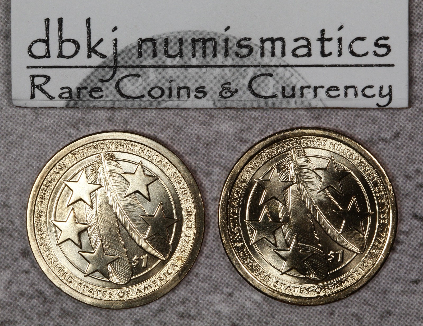 2021 P & 2021 D Native American Sacagawea Dollar $1 - BU - Choice to Gem Uncirc.