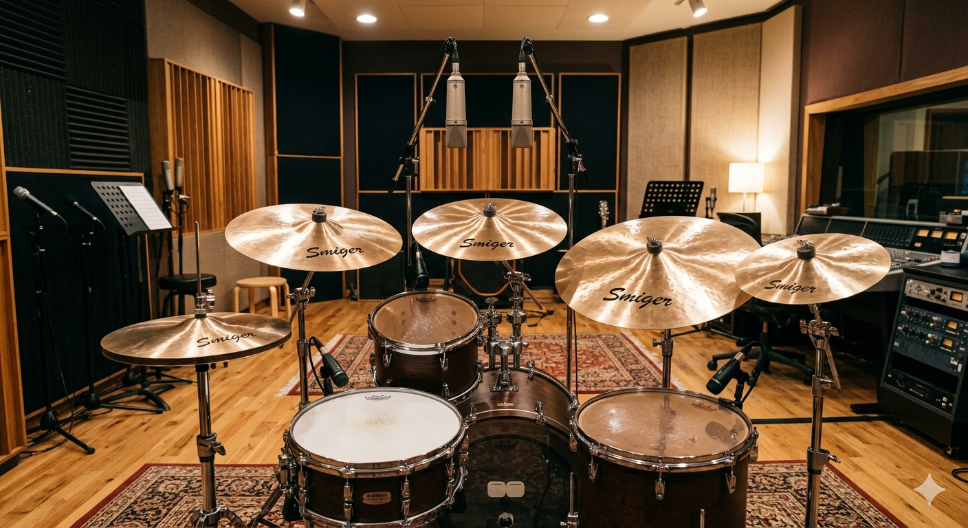 Cymbal set Pack SMIGER 14" 16" 18" 20"