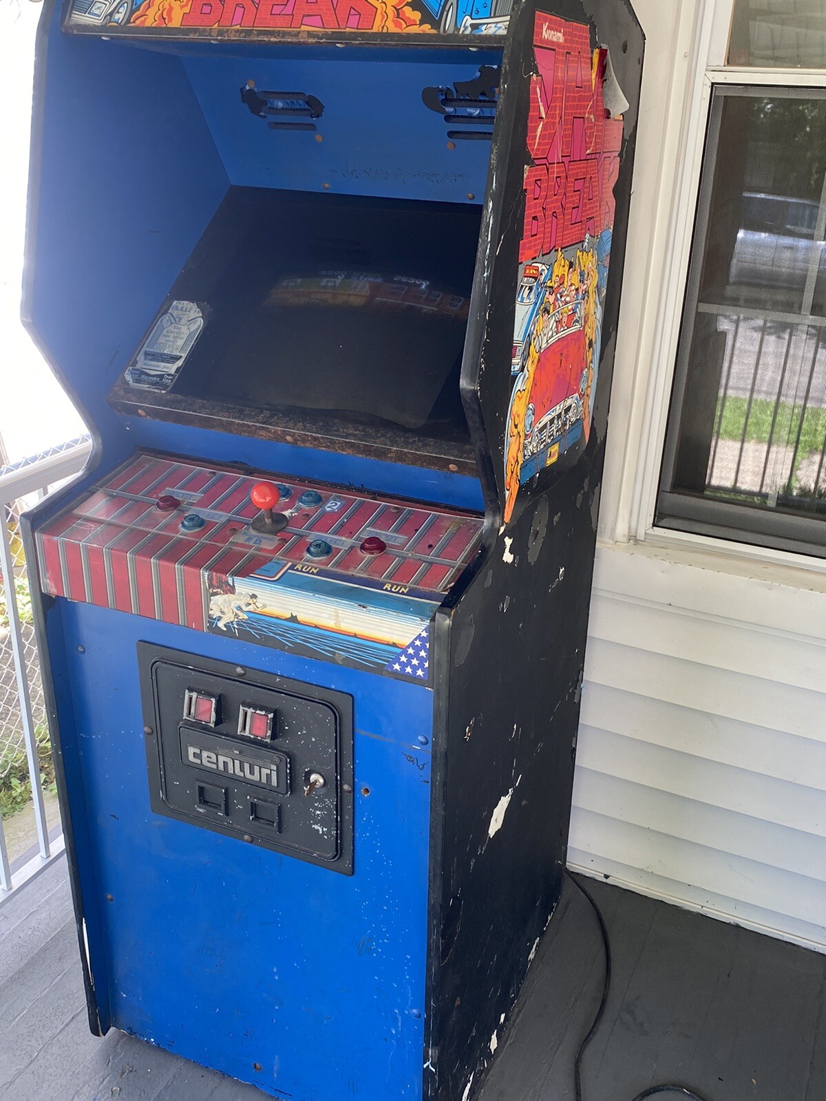 JAIL BREAK ARCADE MACHINE by KONAMI 1985 *RARE* Everything Works 100%