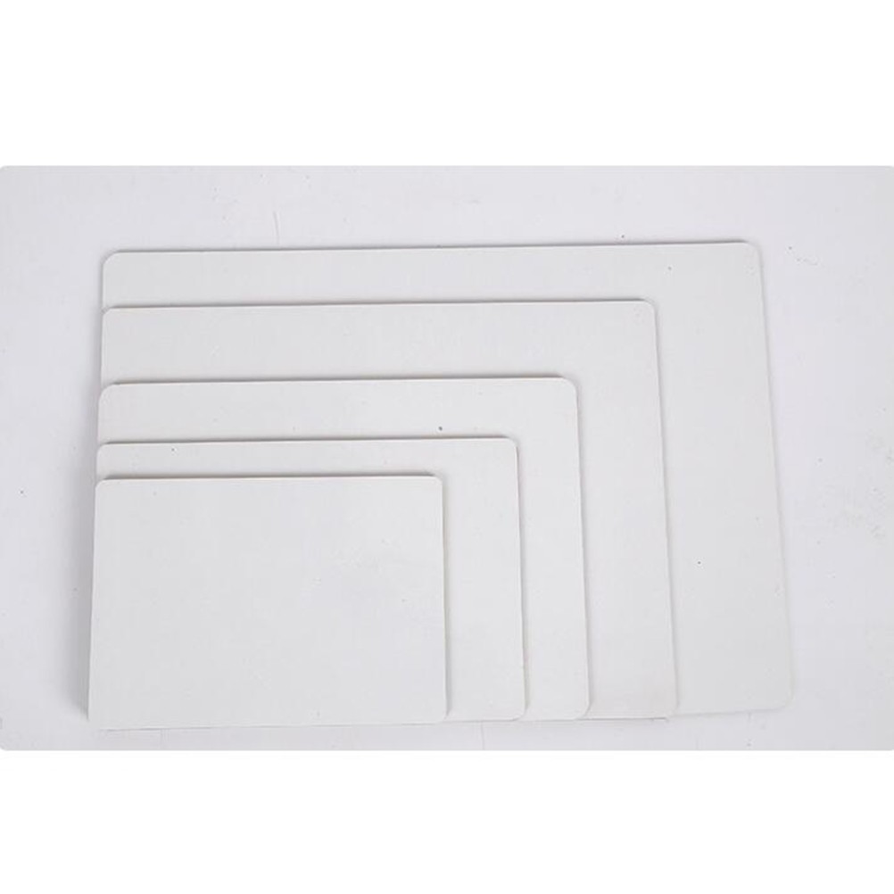5Pcs Desktop White Board Small Whiteboard Reusable Planner Office Message Board
