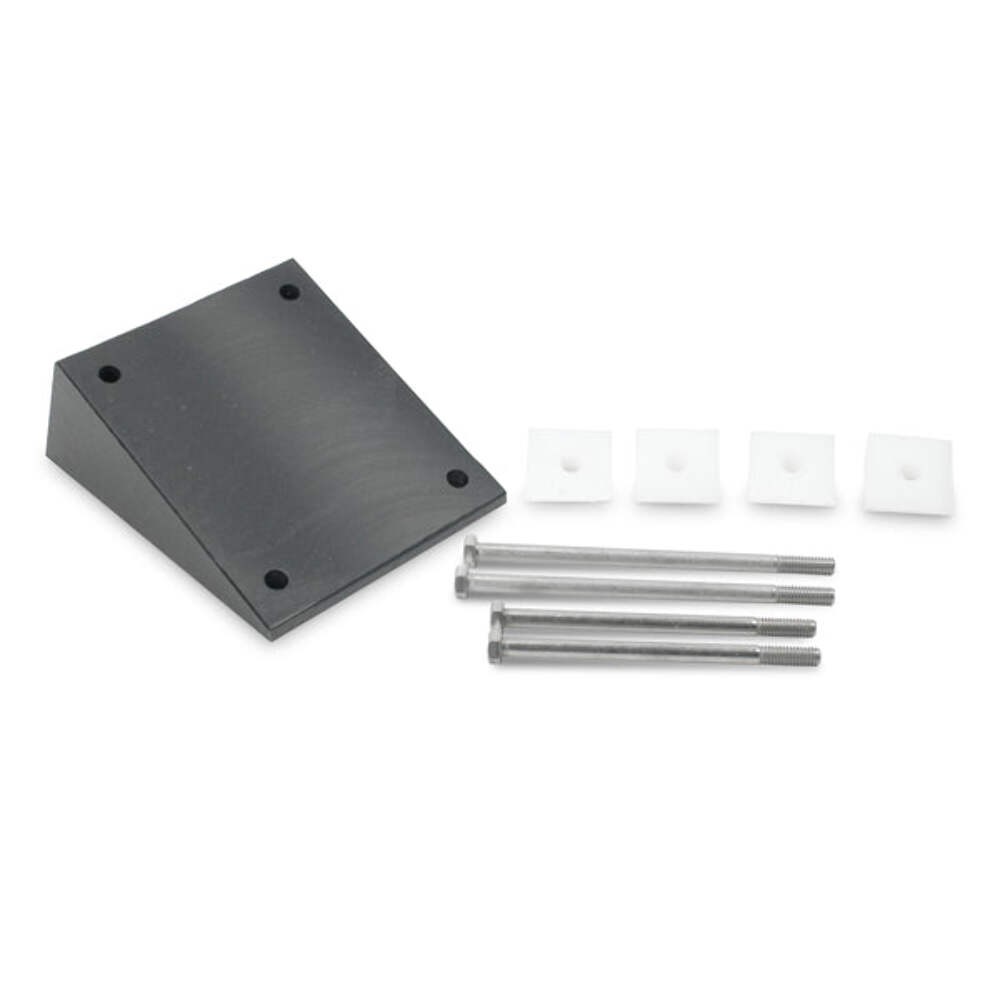 Power-Pole Transom Wedge Kit Vertical 22 Degree (Black)