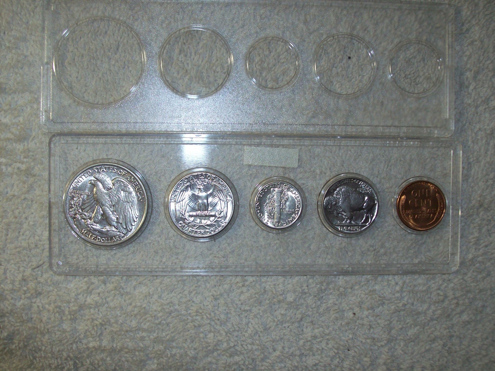 1937 MINT SET UNCIRCULATED PHILADELPHIA MINT
