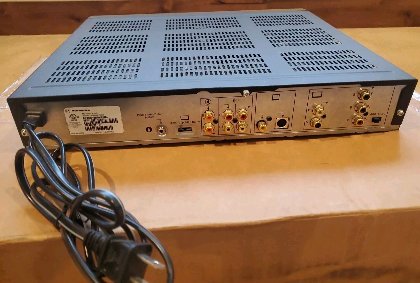 Motorola General Instrument High-definition Decoder Model Hdd - 200 W/GUI