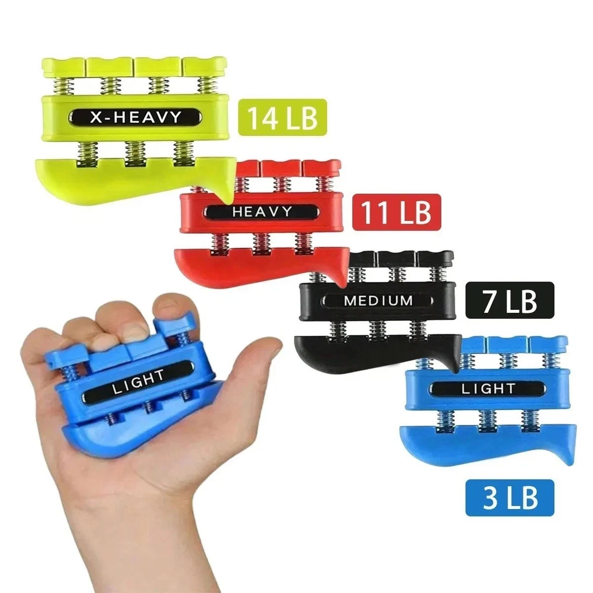 Finger Strengthener Finger Exerciser for Forearm and Hand Strengthener Hand Grip