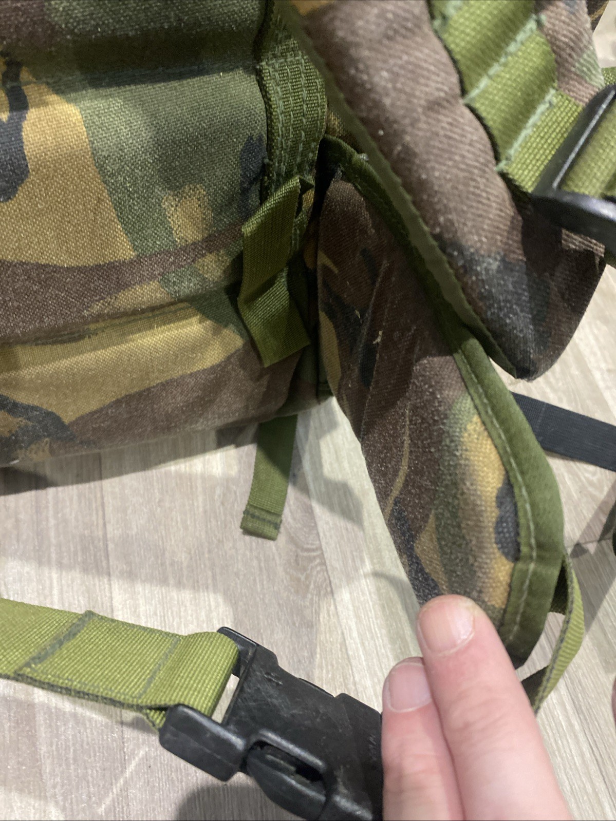 British Army issue PLCE Bergen Long Consulted Backpack DPM IRR 2004