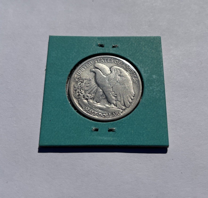 1918-D 50C Walking Liberty Half Dollar - 90% Silver