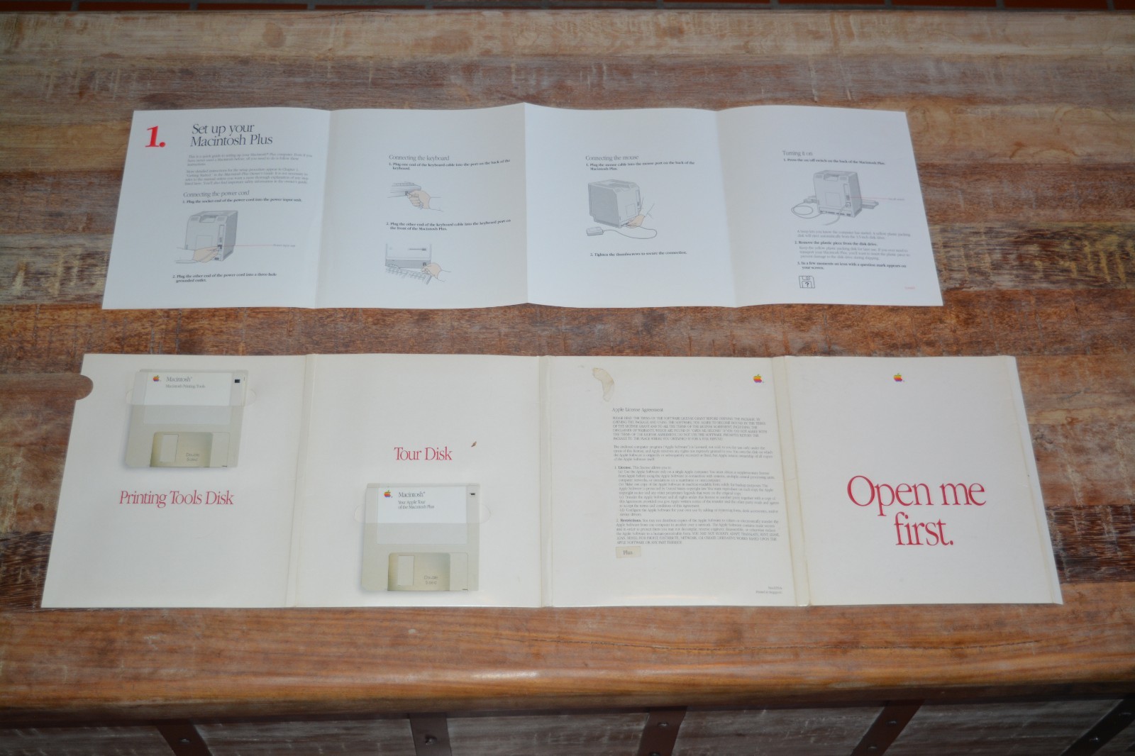 1989 Apple Macintosh Plus 4Mb Computer M0001A Complete in Box & 100% Refurbished