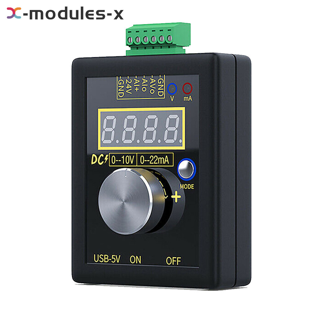 4-20mA 0-10V Signal Generator Current Voltage Signal Generator Simulator+Battery