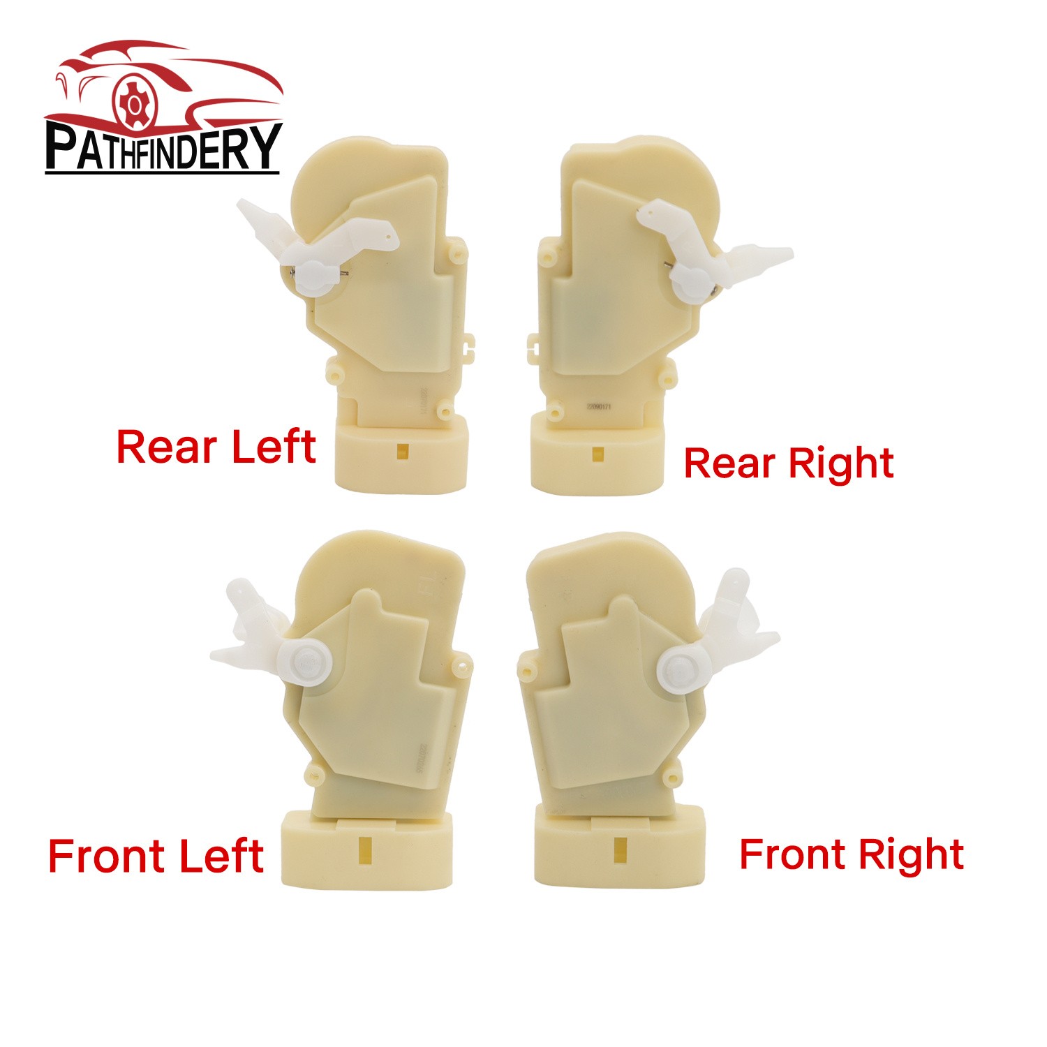 Set Of 4 Door Lock Latch Actuator For 98-05 Toyota Lexus GS300 GS400 GS430 RX300