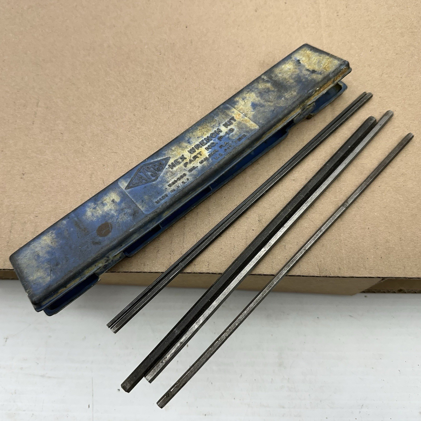 WATSCO P13 LONG REACH FAN HEX WRENCH MAGNETIC KIT VINTAGE ELECTRICIANS MECHANICS