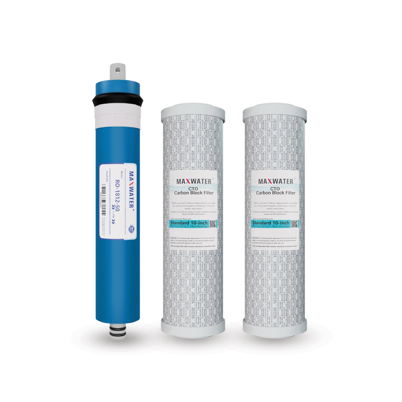 Compatible GE Smart Water RO Set GXRM10G, GXRM10RBL Filter 50GPD GE FX12P  FX12M
