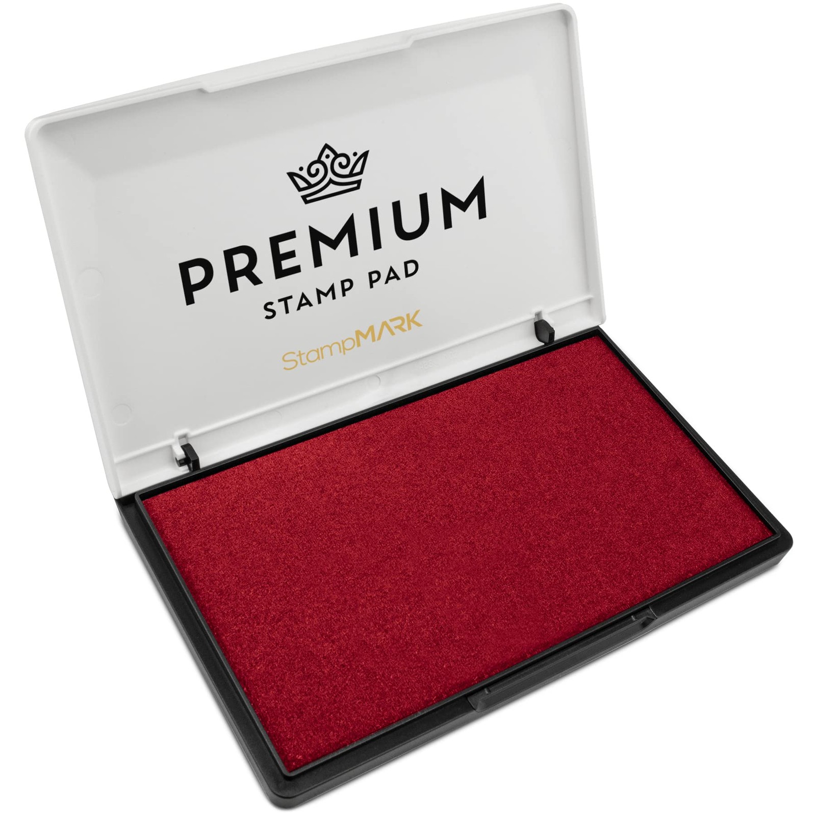 Premium Stamp Pad Large Size 3.5" x 6" - for Traditional Rubber Stamps - Felt