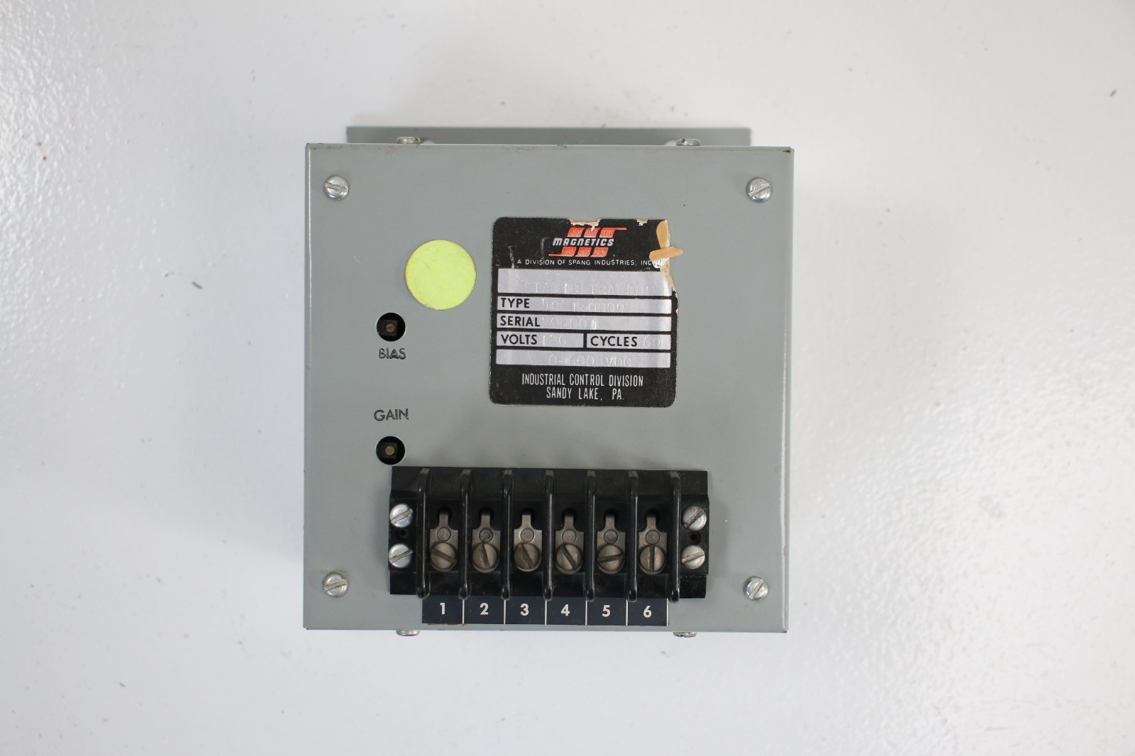 Magnetics Static Transducer 4981-0009