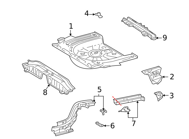 Genuine GM Rail 88972297