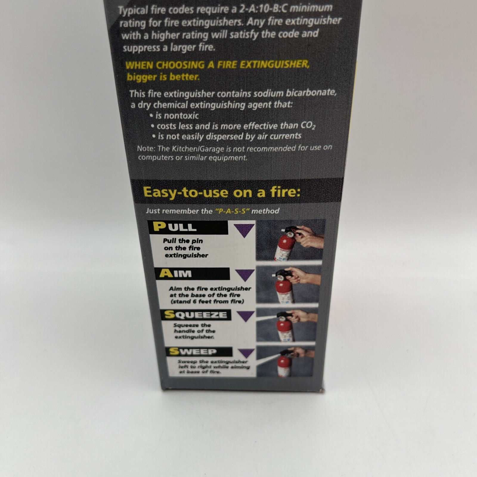 Kidde Kitchen/Garage Fire Extinguisher 10-B:C UL Rated Safety Device